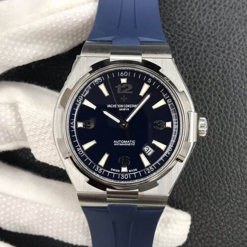 Best 8F Factory Replica Vacheron Constantin Overseas 47040 Black Dial For Sale - Replica Watch Wholesale