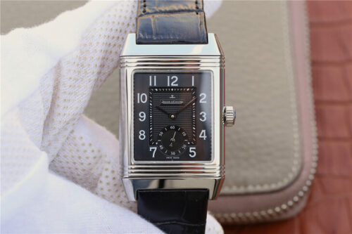 Best Replica Jaeger-LeCoultre Reverso Q3738470 Black Strap For Sale - Replica Watch Wholesale