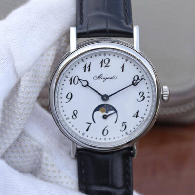 Best TW Factory Replica Breguet Classique Moonphase 9087BB/29/964 Leather strap For Sale – Replica Watch Wholesale