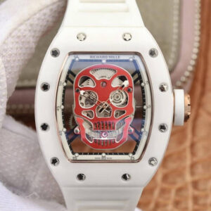 Best KV Factory Replica Richard Mille RM52-01 Red Skull Dial For Sale - Replica Watch Wholesale