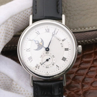 Best Replica Breguet Classique Moonphase 4396 Black Strap For Sale – Replica Watch Wholesale