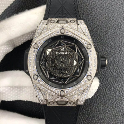 Best WWF Factory Replica Hublot Big Bang 415.NX.1112.VR.1704.MXM17 Black Strap For Sale – Replica Watch Wholesale