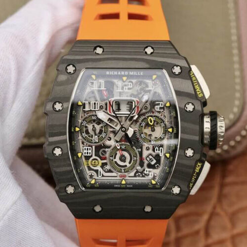 Best KV Factory Replica Richard Mille RM11-03 Orange Strap For Sale - Replica Watch Wholesale