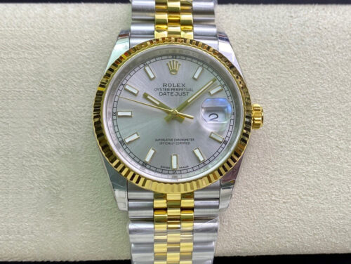 Best EW Factory Replica Rolex Datejust 126233 36MM Yellow Gold Bezel For Sale - Replica Watch Wholesale