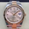 Best EW Factory Replica Rolex Datejust M126331-0007 41MM V3 Rose Gold Dial For Sale - Replica Watch Wholesale