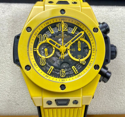 Best ZF Factory Replica Hublot BIG BANG Unico 441.CY.471Y.RX Yellow Rubber Strap For Sale – Replica Watch Wholesale