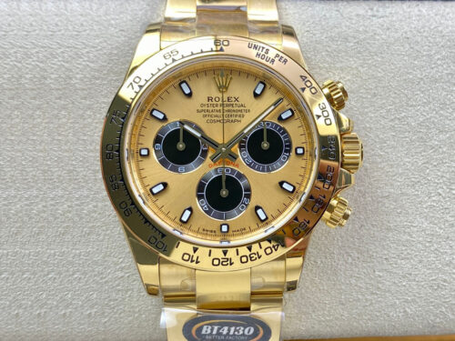 Best BT Factory Replica Rolex Daytona M116508-0014 Champagne Panda Dial For Sale - Replica Watch Wholesale