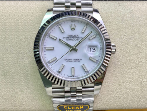 Best Clean Factory Replica Rolex Datejust M126334-0010 White Dial For Sale - Replica Watch Wholesale