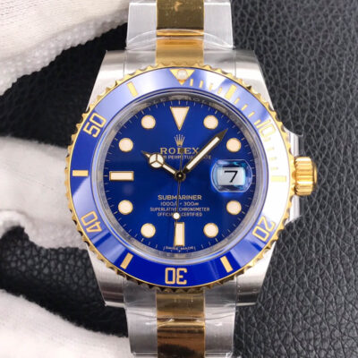 Best VS Factory Replica Rolex Submariner 116613LB-97203 Blue Dial For Sale – Replica Watch Wholesale