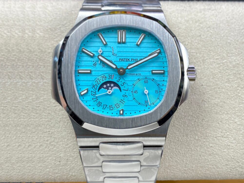 Best GR Factory Replica Patek Philippe Nautilus 5712 Tiffany Blue Dial For Sale - Replica Watch Wholesale