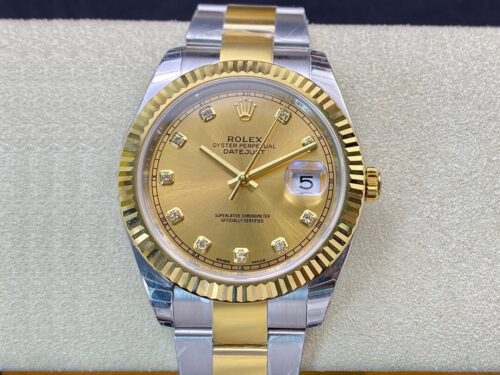 Best EW Factory Replica Rolex Datejust M126333-0011 Yellow Gold Dial For Sale - Replica Watch Wholesale
