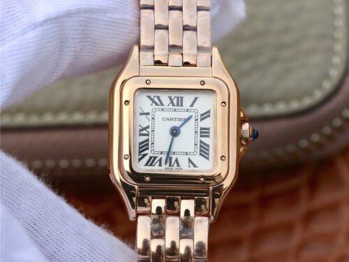 Best 8848 Factory Replica Panthere De Cartier WGPN0006 Rose Gold Strap For Sale - Replica Watch Wholesale
