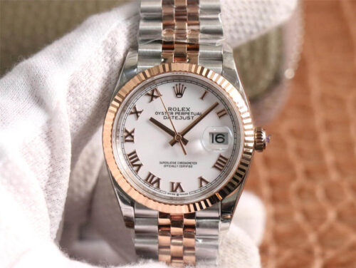 Best EW Factory Replica Rolex Datejust M126231-0015 Rose Gold For Sale - Replica Watch Wholesale