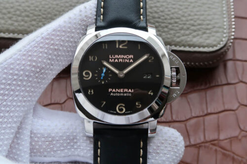 Best VS Factory Replica Panerai Luminor PAM01359 Black Leather Strap For Sale - Replica Watch Wholesale