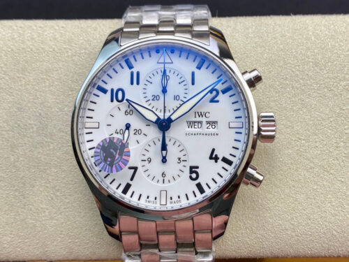 Best ZF Factory Replica IWC Pilot 3777 White Dial For Sale - Replica Watch Wholesale