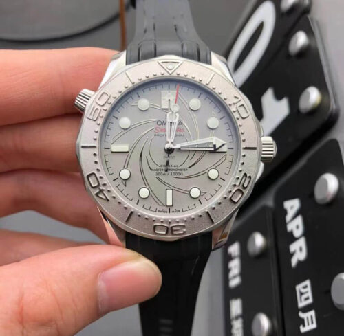 Best VS Factory Replica Omega Seamaster 300M 42MM Black Strap For Sale - Replica Watch Wholesale