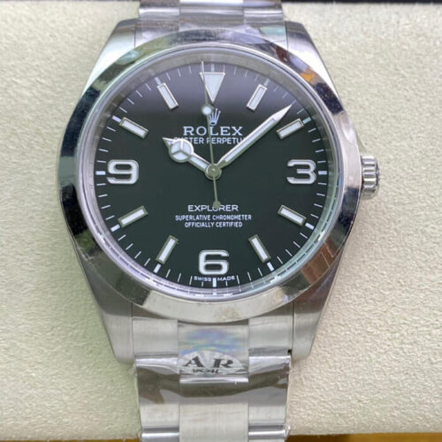 Best AR Factory Replica Rolex Explorer M214270-0003 39MM Black Dial For Sale - Replica Watch Wholesale