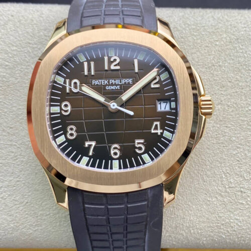 Best 3K Factory Replica Patek Philippe Aquanaut 5167R-001 Black Strap For Sale - Replica Watch Wholesale