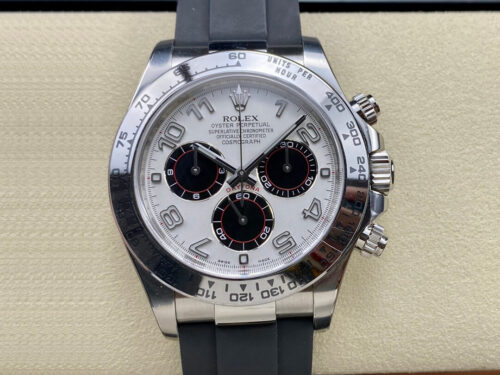 Best Clean Factory Replica Rolex Cosmograph Daytona 116519 Silvery White Dial For Sale - Replica Watch Wholesale
