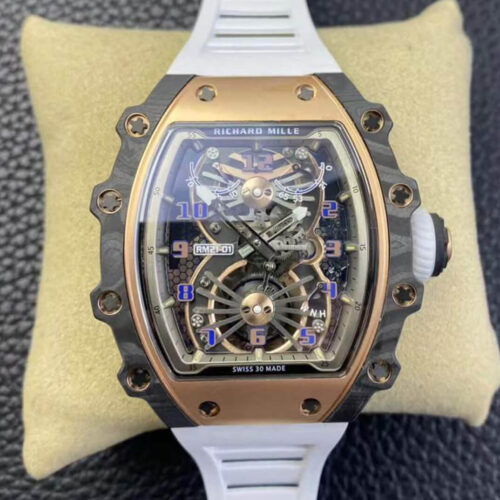 Best RM Factory Replica Richard Mille RM21-01 Tourbillon Skeleton Dial For Sale - Replica Watch Wholesale
