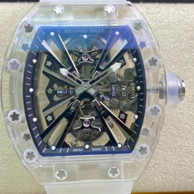 Best RM Factory Replica Richard Mille RM12-01 Tourbillon Rubber Strap For Sale – Replica Watch Wholesale