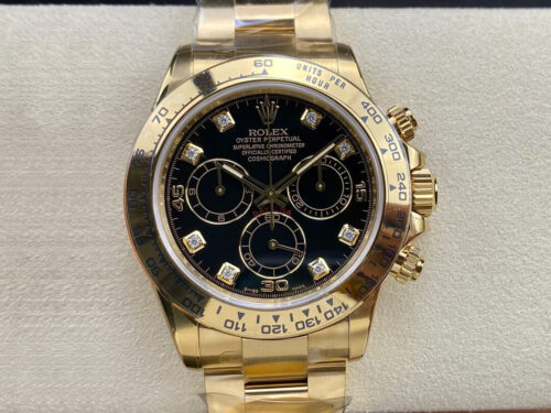 Best Clean Factory Replica Rolex Cosmograph Daytona M116508-0008 Black Dial For Sale - Replica Watch Wholesale