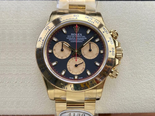 Best Clean Factory Replica Rolex Cosmograph Daytona M116508-0009 Black Dial For Sale - Replica Watch Wholesale