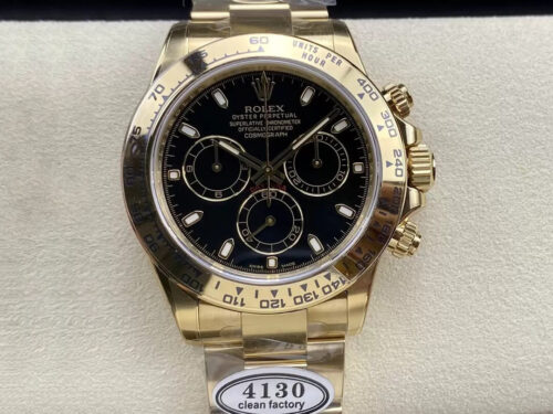 Best Clean Factory Replica Rolex Cosmograph Daytona M116508-0004 Black Dial For Sale - Replica Watch Wholesale