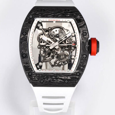 Best BBR Factory Replica Richard Mille RM-055 White Rubber Strap For Sale – Replica Watch Wholesale
