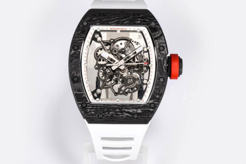 Best BBR Factory Replica Richard Mille RM-055 White Rubber Strap For Sale - Replica Watch Wholesale