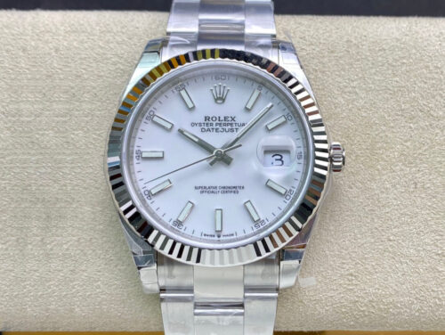 Best VS Factory Replica Rolex Datejust M126334-0009 White Dial For Sale - Replica Watch Wholesale
