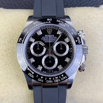 Best Clean Factory Replica Rolex Cosmograph Daytona M116519LN-0025 Black Strap For Sale – Replica Watch Wholesale