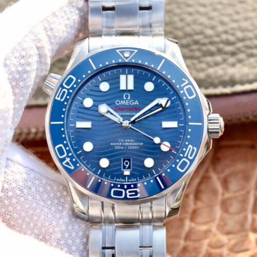 Best VS Factory Replica Omega Seamaster Diver 300M 210.30.42.20.03.001 Blue Dial For Sale - Replica Watch Wholesale
