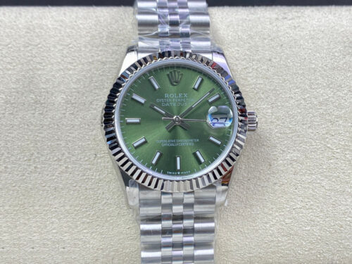 Best EW Factory Replica Rolex Datejust M278274-0018 31MM Green Dial For Sale - Replica Watch Wholesale