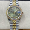 Best EW Factory Replica Rolex Datejust M278383RBR-0030 31MM Green Dial For Sale - Replica Watch Wholesale