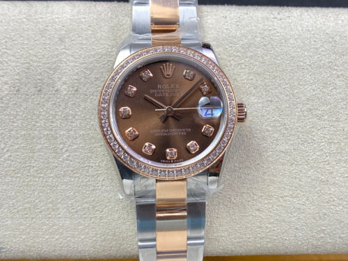 Best EW Factory Replica Rolex Datejust M278381RBR-0027 31MM Brown Dial For Sale - Replica Watch Wholesale