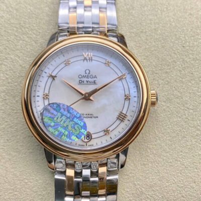 Best MKS Factory Replica Omega De Ville White Dial For Sale – Replica Watch Wholesale