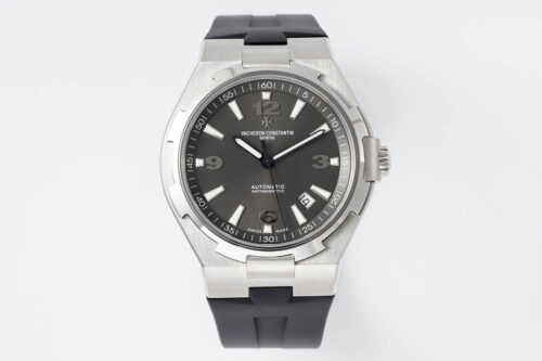 Best PPF Factory Replica Vacheron Constantin Overseas 47040/000W-9500 Black Strap For Sale - Replica Watch Wholesale