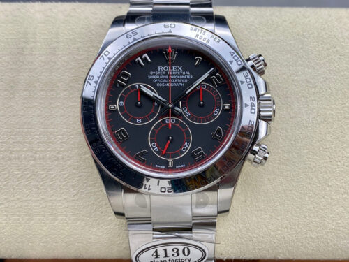 Best Clean Factory Replica Rolex Cosmograph Daytona 116509-78599 Black Dial For Sale - Replica Watch Wholesale