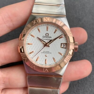 Best VS Factory Replica Omega Constellation 123.20.38.21.02.007 White Dial For Sale – Replica Watch Wholesale