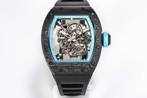 Best BBR Factory Replica Richard Mille RM055 NTPT Black Rubber Strap For Sale - Replica Watch Wholesale