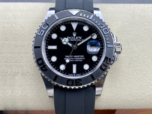 Best Clean Factory Replica Rolex Yacht Master M226659-0002 Black Dial For Sale - Replica Watch Wholesale