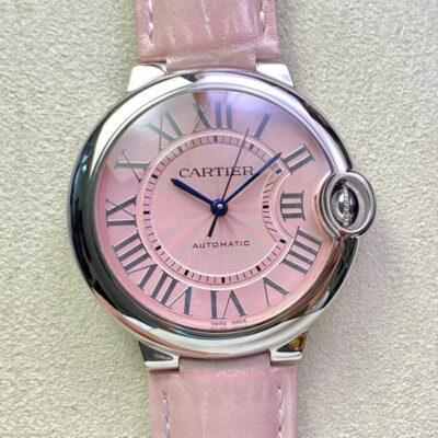 Best 3K Factory Replica Ballon Bleu De Cartier 36MM WSBB0007 Pink Dial For Sale – Replica Watch Wholesale