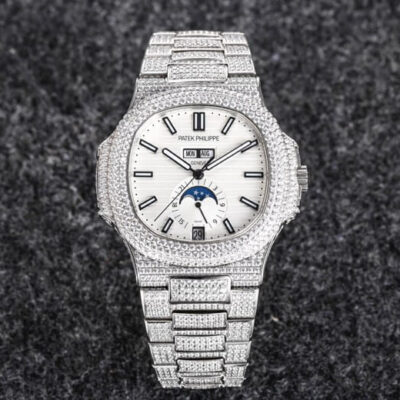 Best R8 Factory Replica Patek Philippe Nautilus 5726 Gypsophila Diamond Strap For Sale – Replica Watch Wholesale