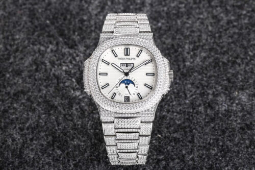 Best R8 Factory Replica Patek Philippe Nautilus 5726 Gypsophila Diamond Strap For Sale - Replica Watch Wholesale