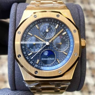 Best APS Factory Replica Audemars Piguet Royal Oak 26574BA.OO.1220BA.01 Blue Dial For Sale – Replica Watch Wholesale