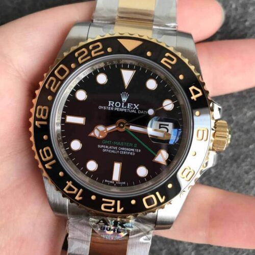 Best AR Factory Replica Rolex GMT Master II 116713-LN-78203 Black Dial For Sale - Replica Watch Wholesale