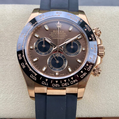 Best Clean Factory Replica Rolex Cosmograph Daytona M116515LN-0041 Black Rubber Strap For Sale – Replica Watch Wholesale