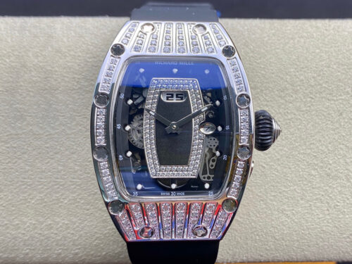 Best RM Factory Replica Richard Mille RM07-01 Black Rubber Strap For Sale - Replica Watch Wholesale