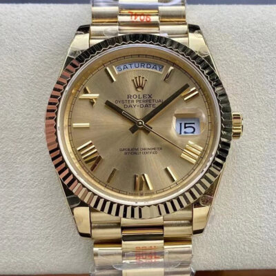 Best GM Factory Replica Rolex Day Date M228238-0006 Yellow Gold Dial For Sale – Replica Watch Wholesale